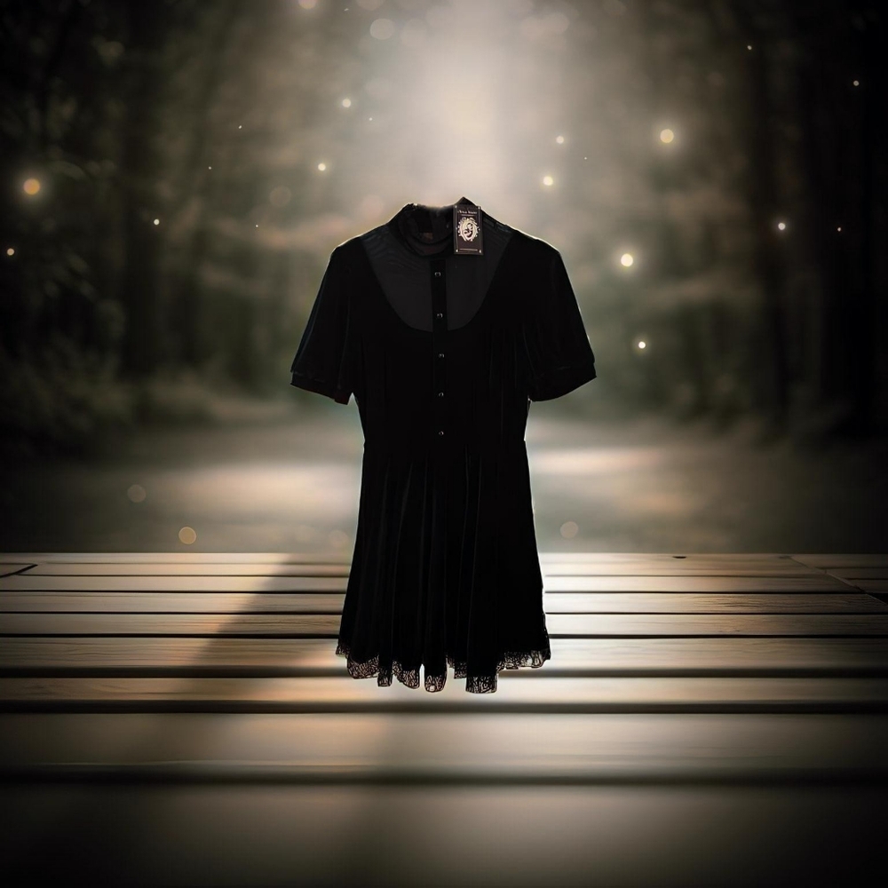 Olivia Noire Black "Wednesday Dress"
